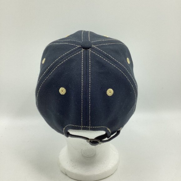 TEHAMA Nancy Haley Women's Adjustable OSFM Golf Hat Cap Dark Blue White Sprots - Picture 9 of 11